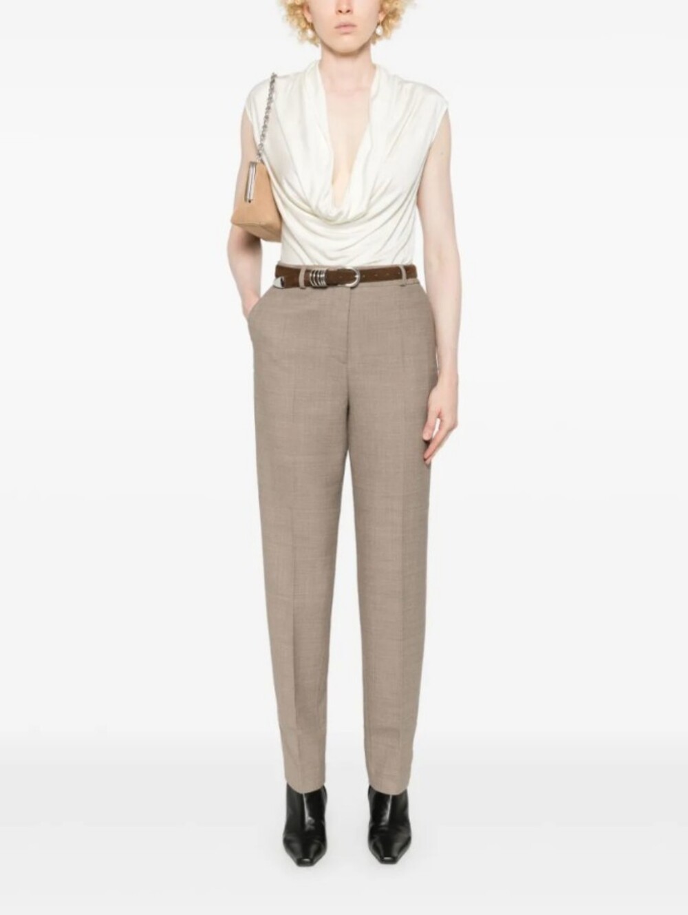 🇸🇪NWT TOTEME Women's Low-Waist Tailored Trousers - US10